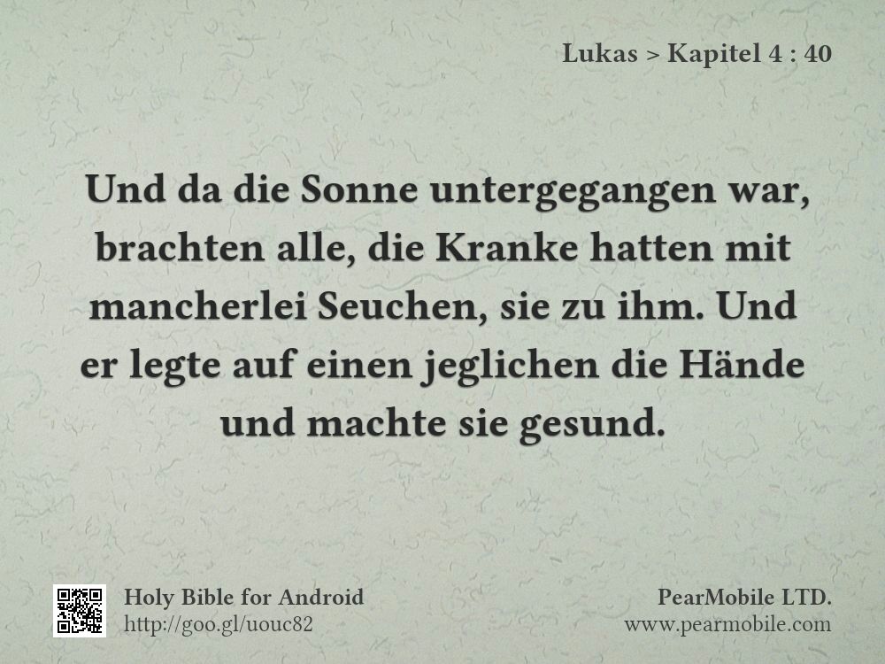 Lukas, Kapitel 4:40